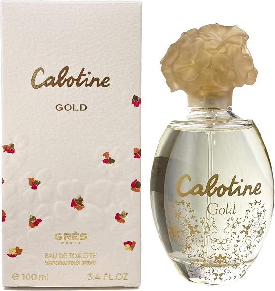 Parfums Gres Cabotine Gold Eau De Toilette Spray for Women, 3.4 Ounce