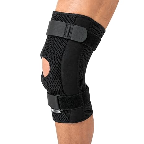 Breg Airmesh Economy Hinged Pull-on Knee Brace