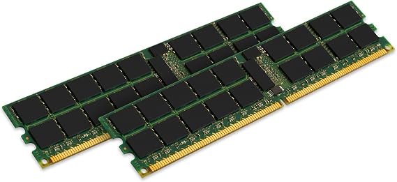 Kingston 16GB (2 x 8 GB) 667MHz ECC Registered DDR2 PC2-5300 240pin DIMM for Servers P/N: KTH-XW9400K2/16G