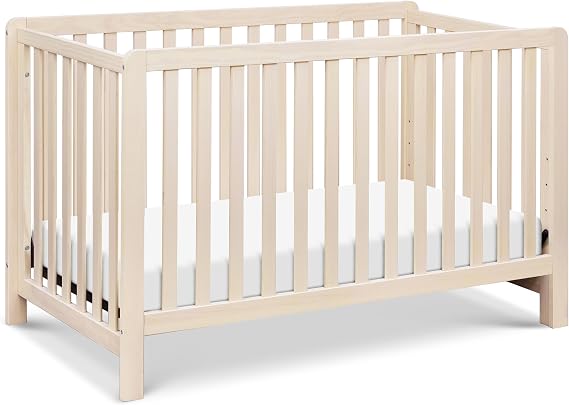 DaVinci Carter's Colby Low-Profile 4-in-1 Baby Crib, Washed Natural