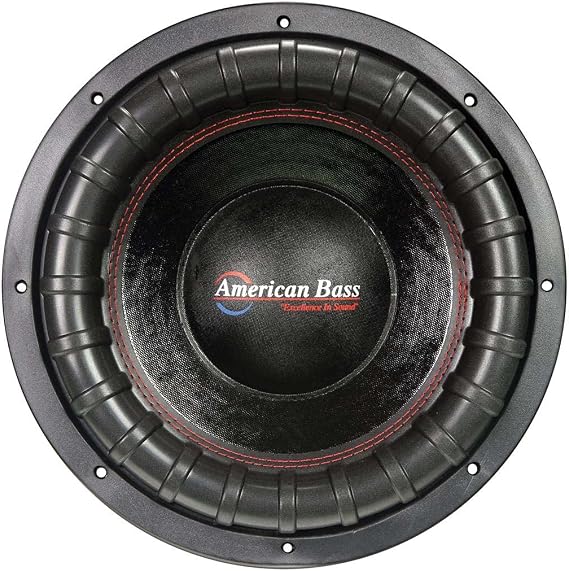 Amrwhxfl1222 American Bass 12" Woofer, 2000w Max, 2 Ohm Dvc