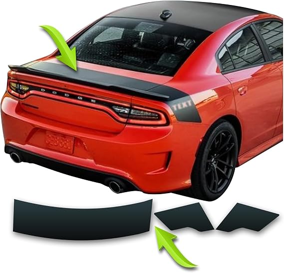 Bumble Bee Belt Racing Stripe Vinyl Decals Sticker Kit Compatible with Dodge Charger Scat Pack Daytona Stripe Kit 2015 2016 2017 2018 2019 2020 2021 2022 2023 2024 2025 (Blue)