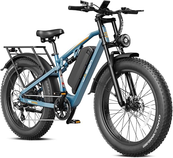 Jasion EB5 Ultra Electric Bike for Adults 2500W Peak Motor, 1040Wh Battery