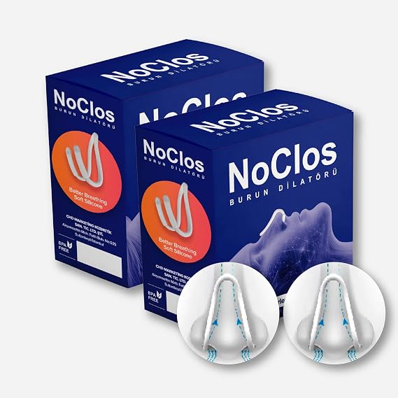 NOCLOS 2’li Horlama Önleyici Solunum Iyileştirici Burun Dilatörü