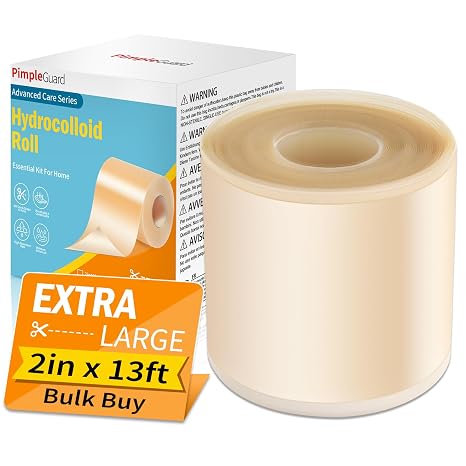 Hydrocolloid Dressing Tape - Self-Adhesive Absorbent Bandage Roll - Waterproof & Self-Cut - (5cm*4.0m)