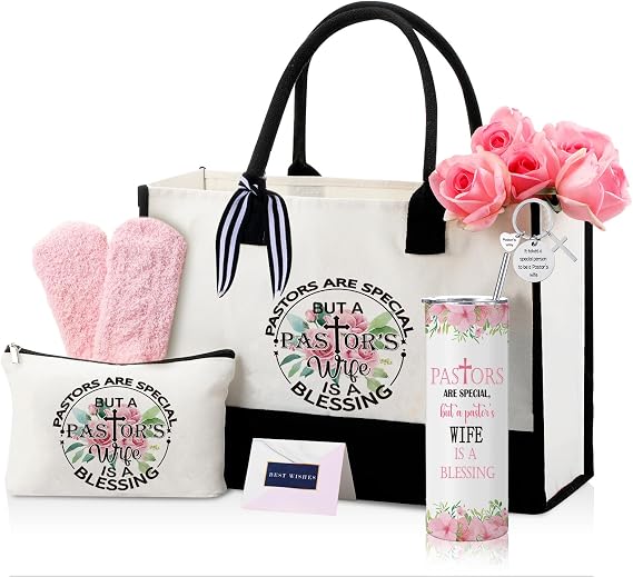 Geiserailie 8 Pcs Christian Gifts for Pastor Wife Women