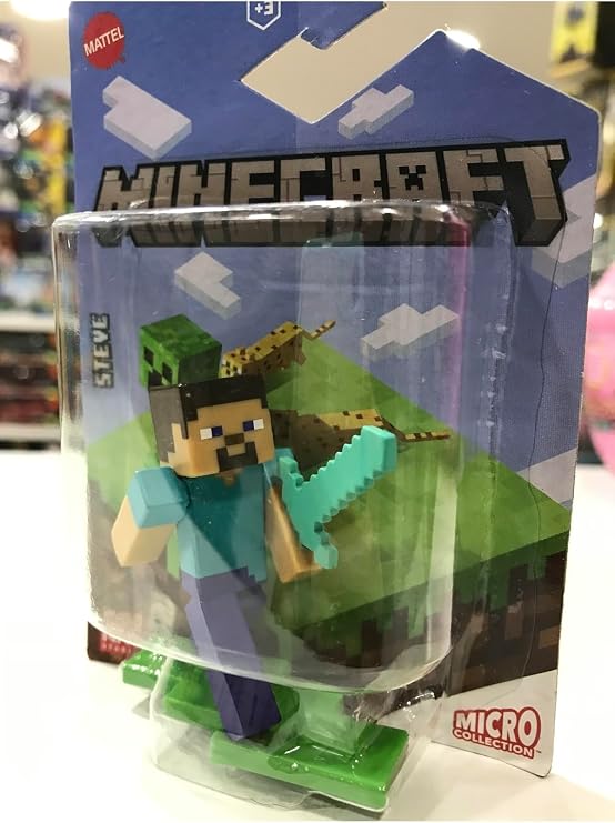 Mattel Minecraft Steve Karakter Figür
