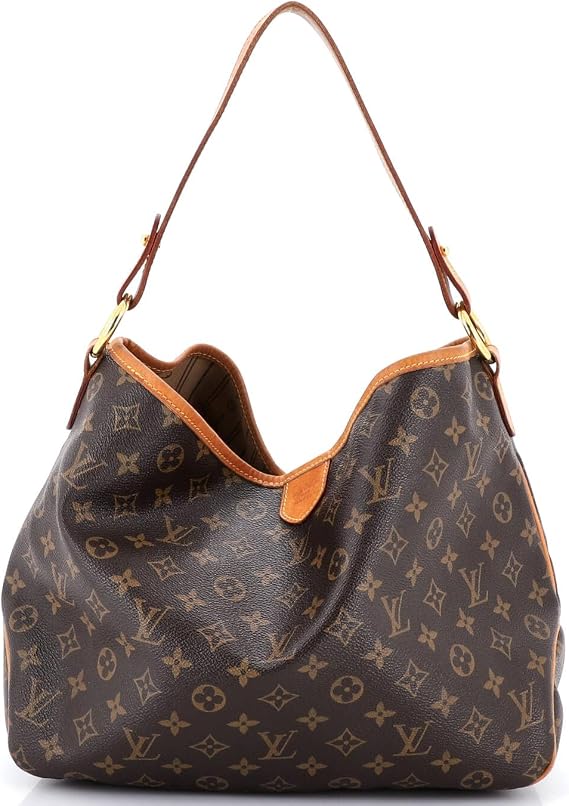 Pre-Loved Delightful Handbag Monogram Canvas PM, Brown