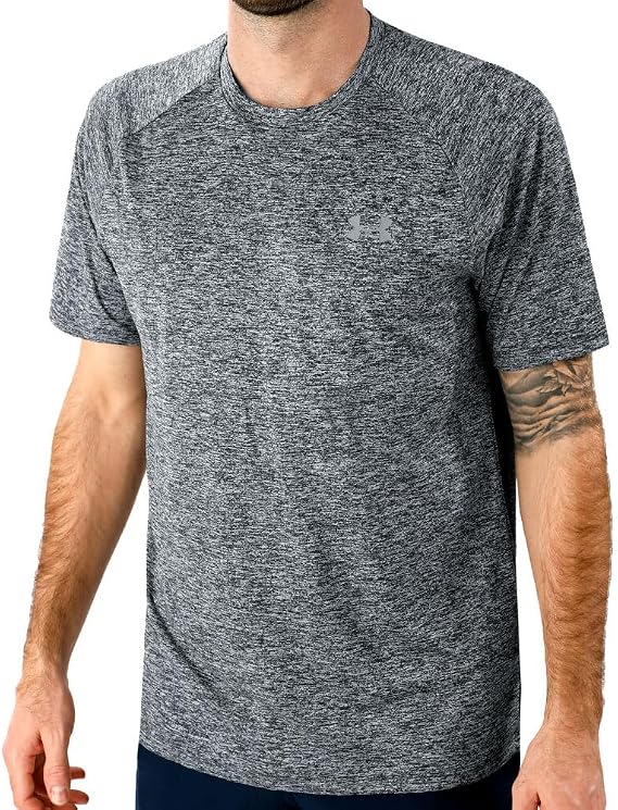 Under Armour Men's Ua Tech 2.0 Ss Tee Light and Breathable Sports T-Shirt, Gym Clothes with Anti-Odour Technology (Pack of 1)
