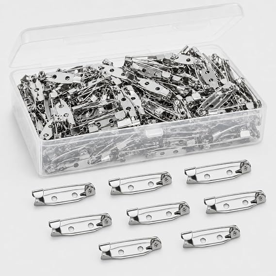 100 Pcs 20mm Lapel Pins for Crafts
