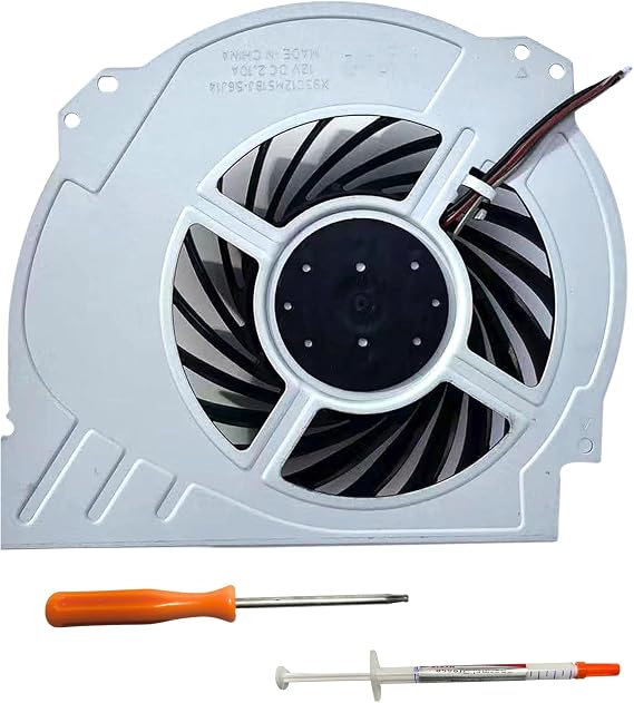 Dahili CPU Soğutma Fanı Yedek Parça Sony ps4 Playstation 4 pro CUH-7 CUH-7000 Cuh-7000Bb01 CUH-7115B CUH-7215B 7000-7500 G95C12MS1CJ-56J14 G95C12MS1AJ-56J14 ile Uyumlu 4 Serisi