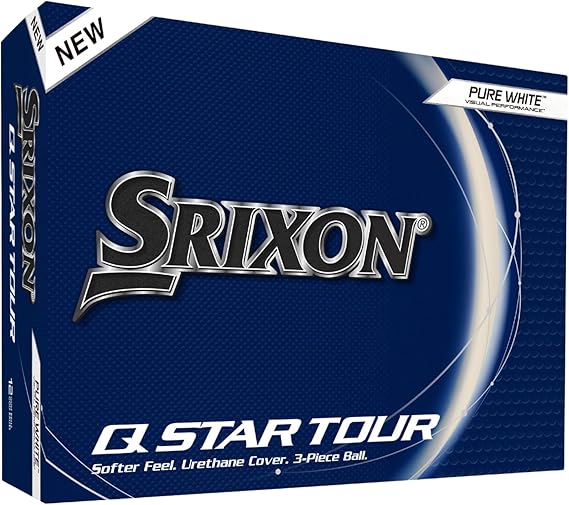 Srixon Q Star Tour 5 Golf Balls, White
