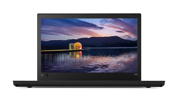 Lenovo ThinkPad T480 Laptop, 14-Inch High Performance Windows Laptop, (Intel Core i5, 8 GB RAM, 256 GB SSD, Windows 10 Home), 20L5S02Y00