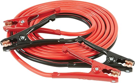 Strongway Commercial-Grade Jumper Cables, 16ft., 6 Ga., 250 Amps