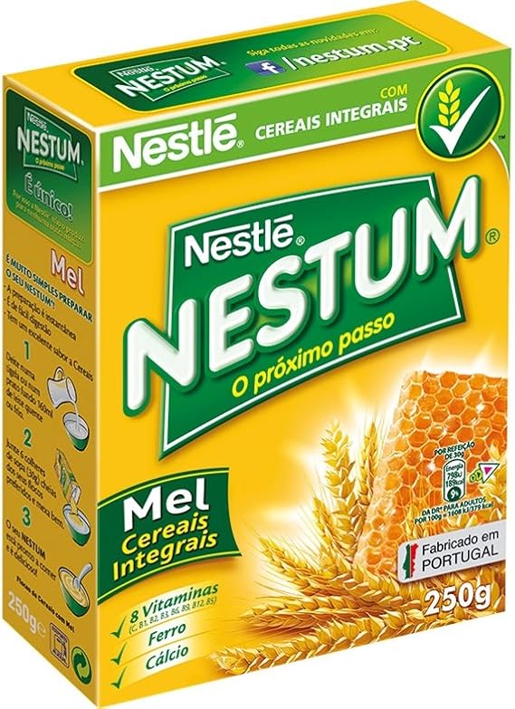 Nestum Cereal Flakes (Honey & Whole Grains 250g)