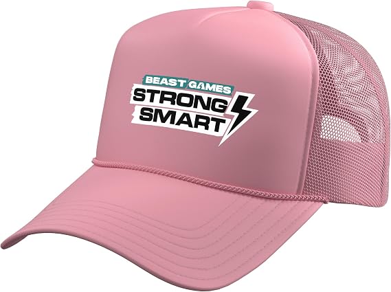 Beast Games 2 Strong Smart Trucker Hat with Adjustable Mesh Back