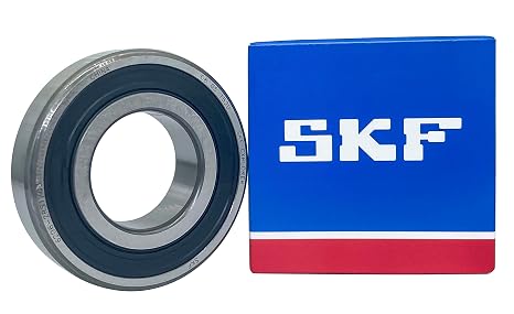 2PACK SKF 6206-2RSC3 30X62X16mm C3 Clearance Double Rubber Seal Bearings