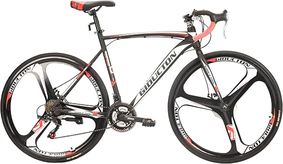 EUROBIKE Mens Road Bike, YH-XC550 Road Bike for Men, 54cm Frame Bicycle, 700C Wheels,Urban Commuter Bikes