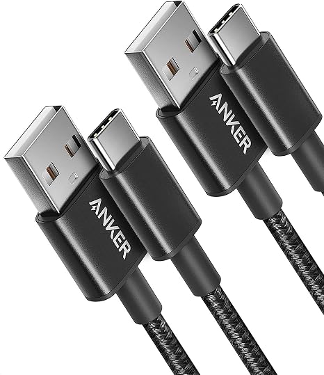 Anker USB C Charger Cable, 2-Pack 3 ft (0.9 m) USB to USB C Cable