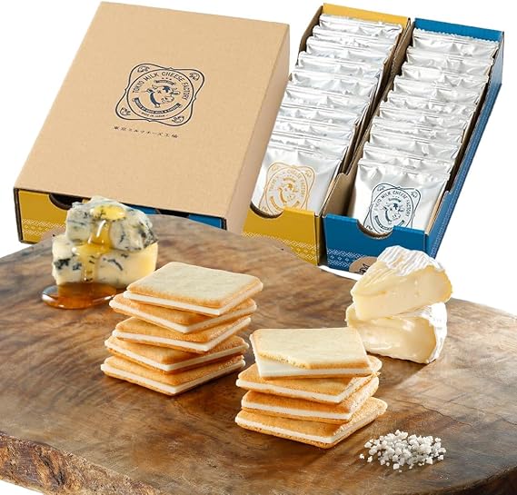 Tokyo Milk Cheese Factory 2 Types of Cookies, 20 Pieces, 1 Box