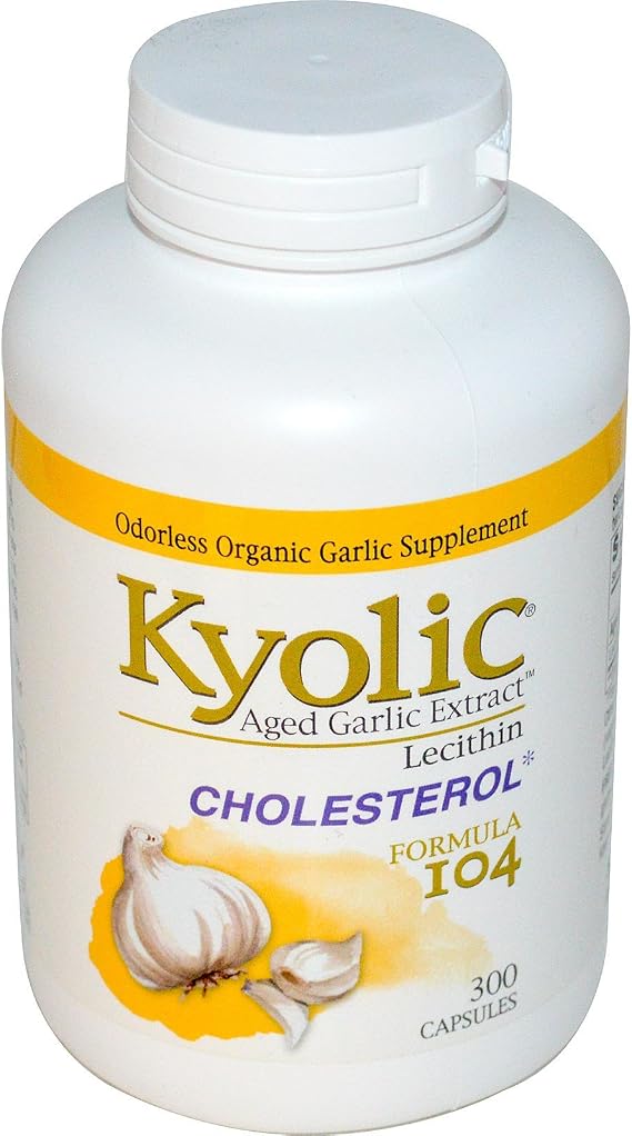 Kyolic #104 Garlic Ext W/Lecithn 300 Cap