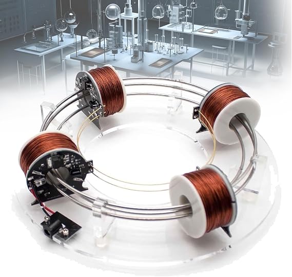 Electromagnetic Cyclotron, Diy Coils Circular Accelerator, Low Power Coil