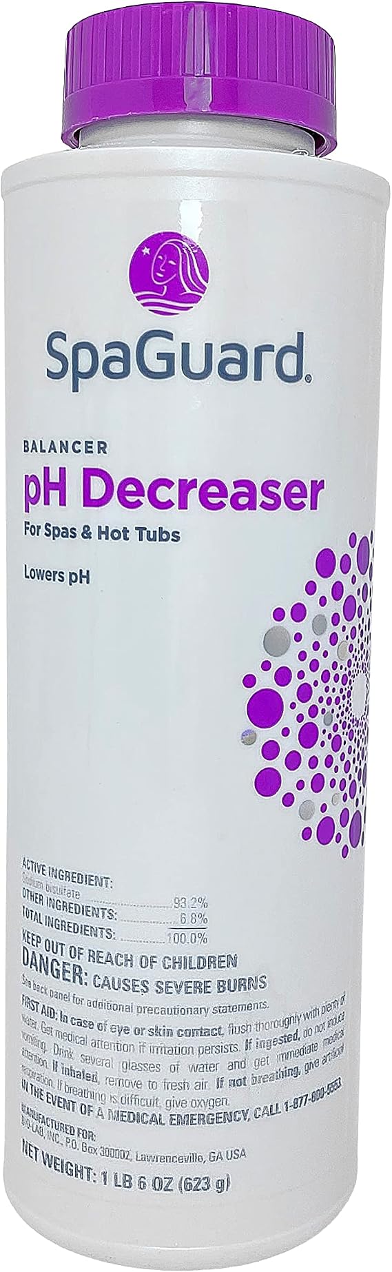 SpaGuard pH Decreaser, 22 oz, Single Pack