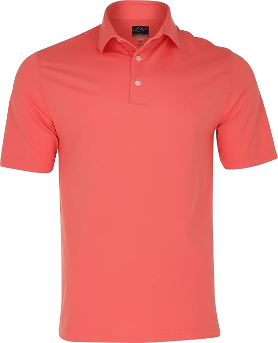 Greg Norman Gn Collection Men's Freedom Micro Pique Golf Polo Dark Blue XL
