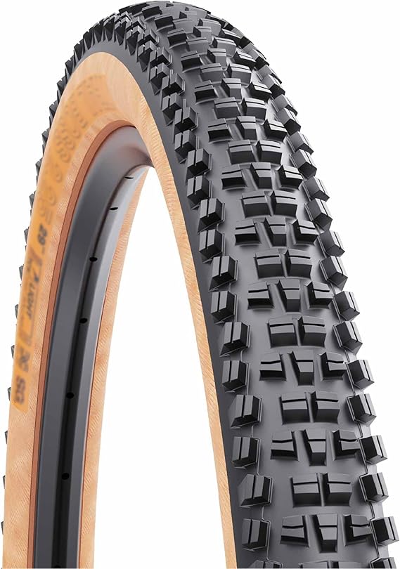 WTB Trail Boss Mountain Bike Tire (29" x 2.25") Tubeless Folding, Aggressive Tread for Trail Rides (Tan, SG2 Puncture Protection)