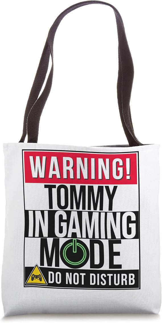 Tommy Name Tote Bag