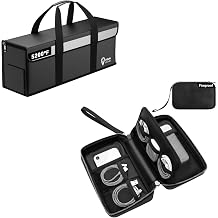 E-Bike Battery Safe Bag Fireproof Explosionproof Fireproof Electronics Organizer Travel Case