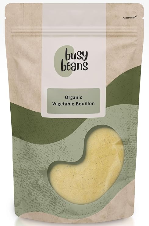 Organic Vegetable Bouillon - Certified Organic - by Busy Beans Organic (50g)