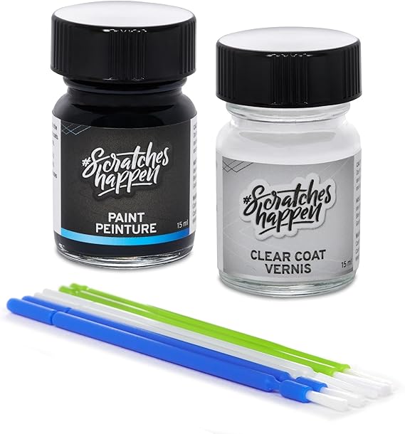 ScratchesHappen Exact-Match Touch Up Paint Kit - Cherry Red Tintcoat/Wild Cherry Tintcoat (GSK/WA252F) Tricoat for Chevrolet - Essential (Paint + Clear Coat)