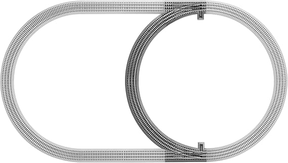 Lionel FasTrack Electric O Gauge, Inner Passing Loop Add-On Track Pack