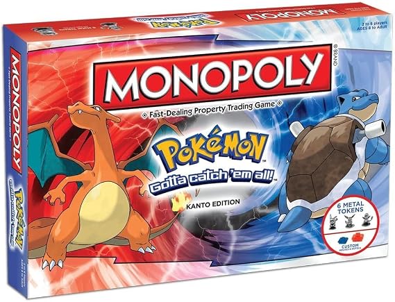 USAopoly MONOPOLY: Pokemon Kanto Edition