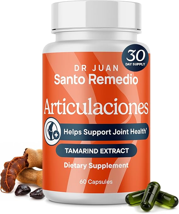 Santo Remedio Articulaciones, Joint Health Support Supplement, 30 Servings