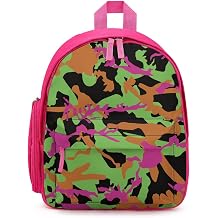 Small School Backpack Cute Mini Backpacks for Girls Lightweight Daypacks for Kids Camouflage Colorful