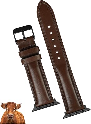Handmade AIIigator Watch Band Leather Compatible with Apple Watch Ultra 49mm 45mm 44mm 42mm 41mm 40mm 38mm Croc Replacement for Iwatch Series 10 9 8 7 6 5 4 3 2 1 SE Stingray Ostrich