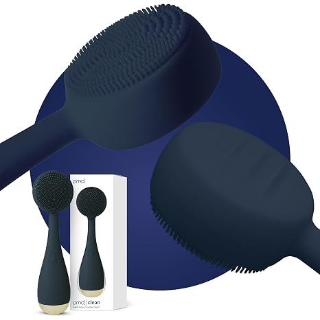 PMD Beauty Clean Facial Cleansing Brush Waterproof Silicone Face Cleanser with Sonic Technology