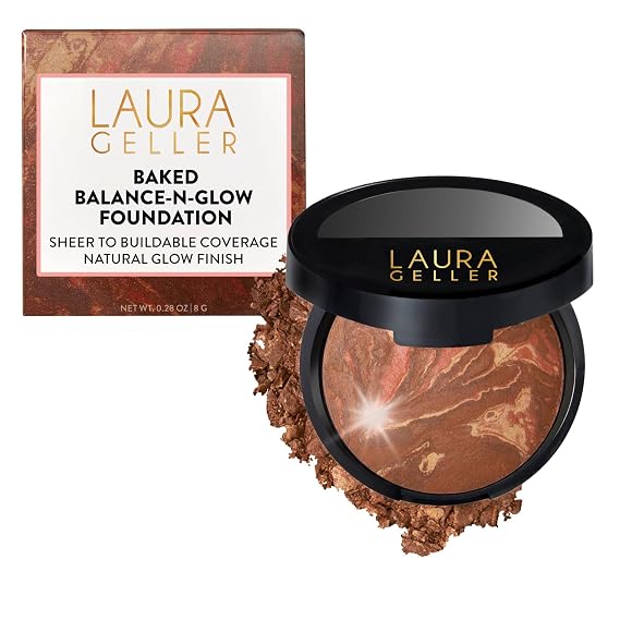 LAURA GELLER Baked Balance-N-Glow Illuminating Powder Foundation - Toffee