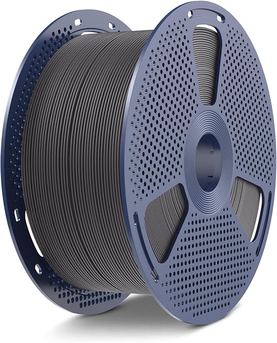 SUNLU Large Spool 5KG High Speed PETG 1.75mm 3D Printer Filament, Grey