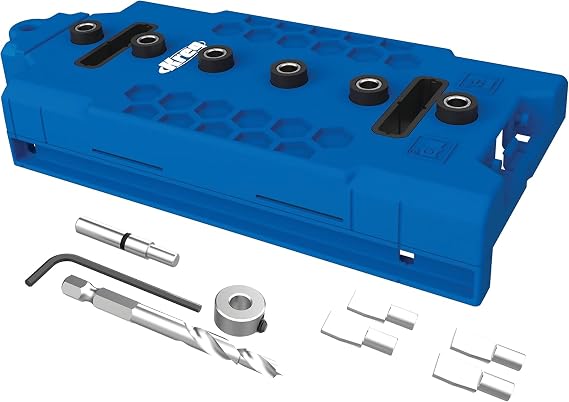 Kreg Shelf Pin Jig 5 mm, Cabinet Shelf Drilling Jig, KMA3232