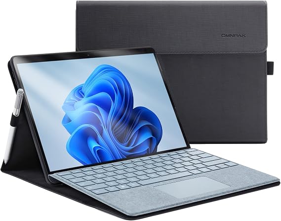 Omnpak Protective Case for Microsoft Surface Pro 8 with Stylus Holder