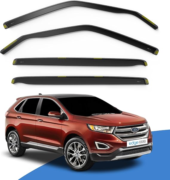 EdgeVisors Wind Deflectors Ford Edge MK2 5Dr SUV 2014-2023 4pc
