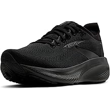 Brooks Men’s Adrenaline GTS 25 Supportive Running & Walking Shoe, Black/Black/Ebony, 11 Narrow
