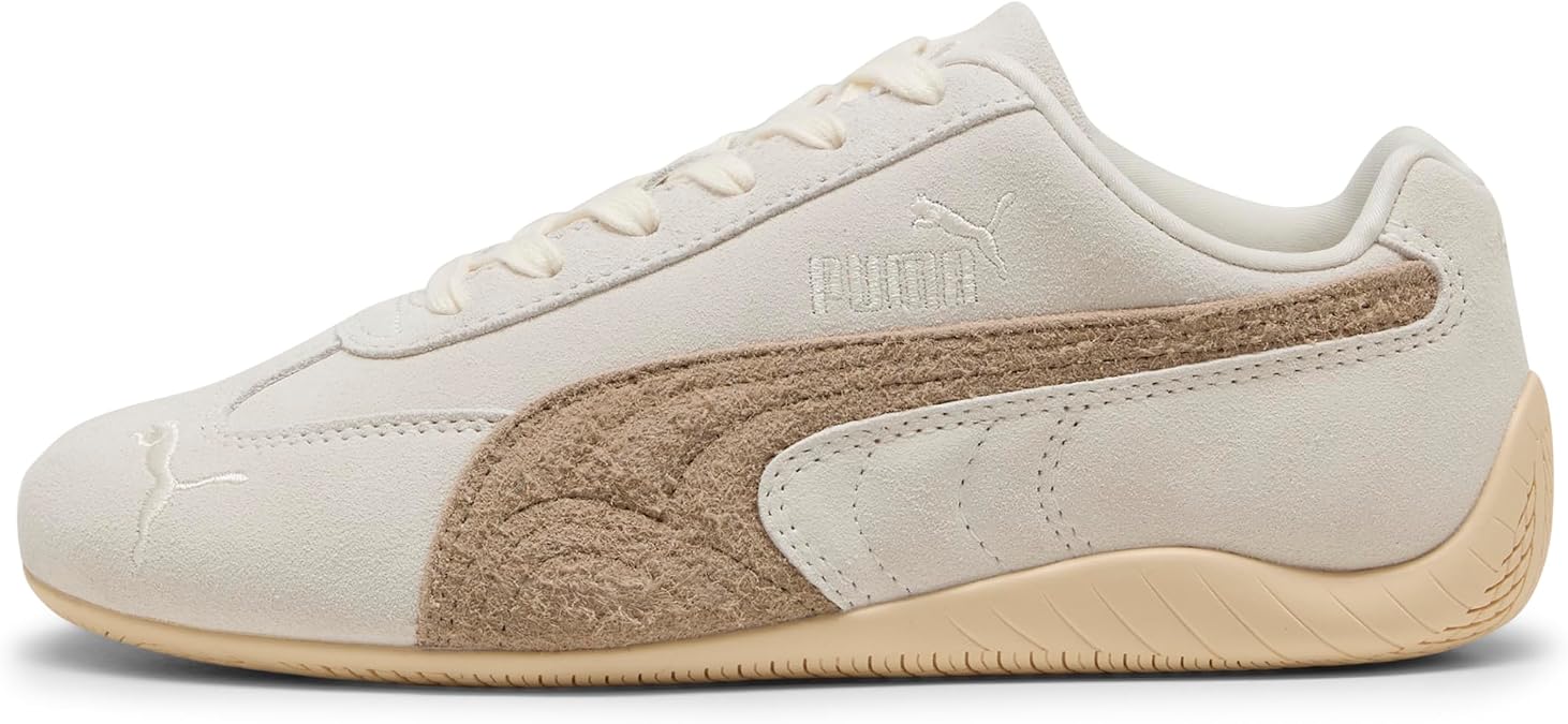 PUMA Womens Speedcat Elevated Lace Up Sneakers Shoes Casual - Off White