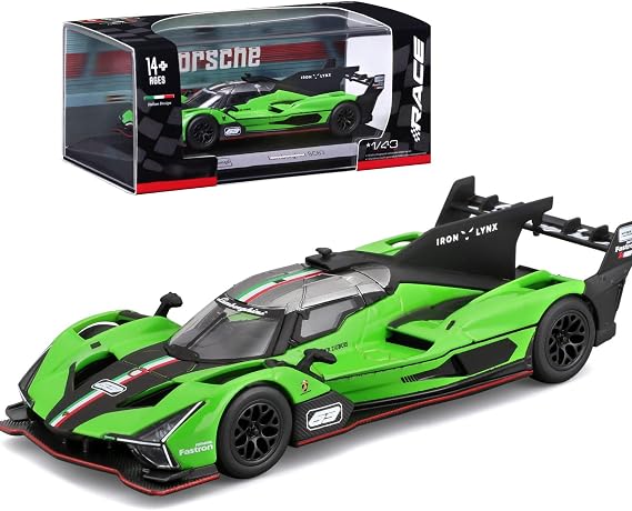 HTLNUZD 2024 New 1/43 SC63 Alloy Racing Car Model for Lamborghini SC63 Adult Luxury Sports Diecast Model Collection Gift