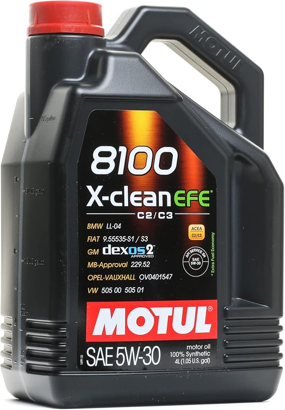 Motul 8100 X-clean Efe C2/c3 5w30 Uyumlu 4 Lt (ÜRETİM:2023)