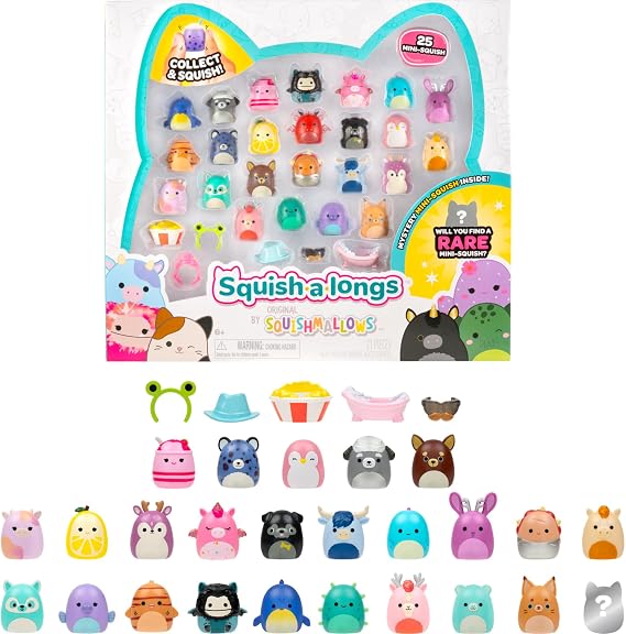 Squish-a-longs Mini-Squish 25-Pack (Wave 5, Style 1)