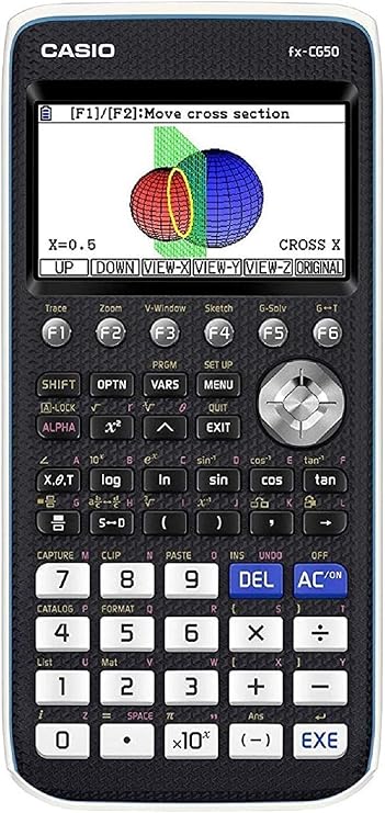 Casio Calculator 10 Digit Graph Function FX-CG50 Black Parallel Import